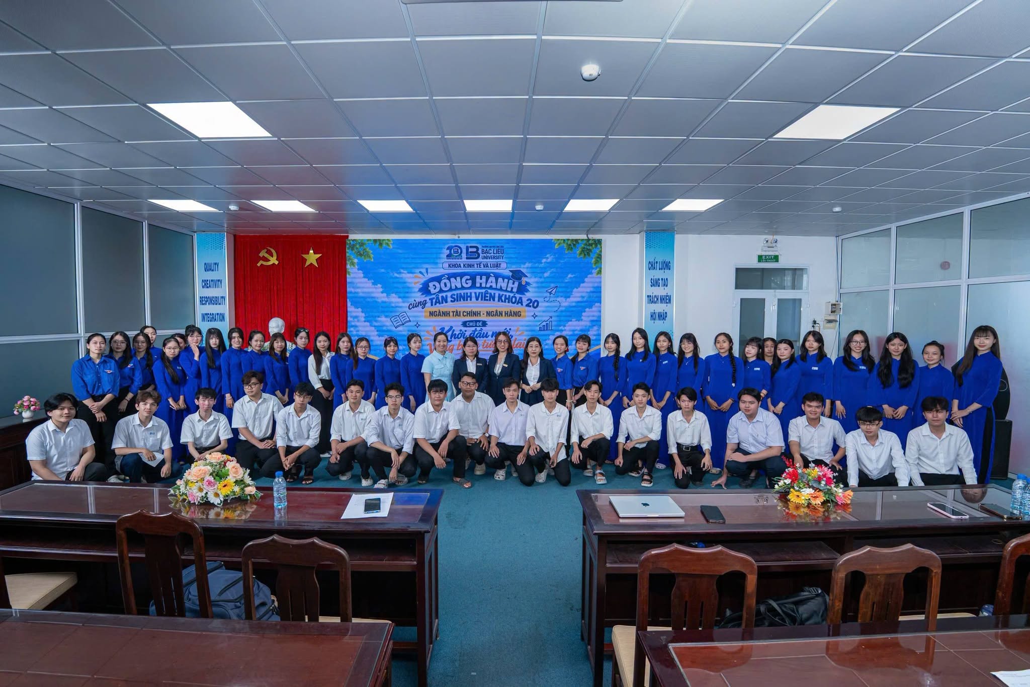 BỘ MÔN TÀI CHÍNH – NGÂN HÀNG TỔ CHỨC CHƯƠNG TRÌNH ĐỒNG HÀNH CÙNG TÂN SINH VIÊN KHÓA 20 VỚI CHỦ ĐỀ "KHỞI ĐẦU MỚI, VỮNG BƯỚC TƯƠNG LAI"